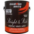 Diamond Brite Interior Paint, Semi-Gloss, Scalet Red, 1 gal 51100-1